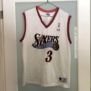 White Allen Iverson Jersey